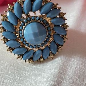 Beautiful blue ring